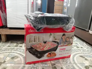 Decakila Electric Skillet Electric Skillet – Contact Grill Griddle BBQ Indoor