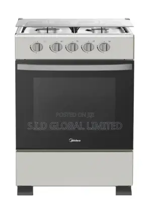 Spice Up Your With MIDEA-4-BURNER-GAS-COOKER-SILVER-MIRROR (4-Burner) – Stainless Steel Burner Oven Grill