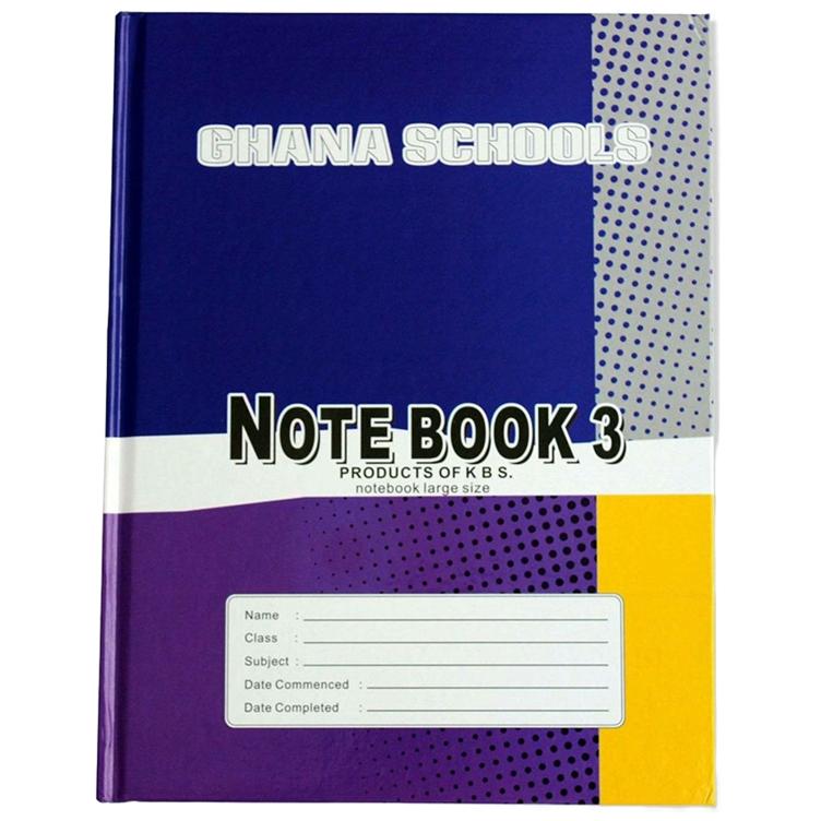 KBS Big Size 144-Page Notebook for Extensive Writing