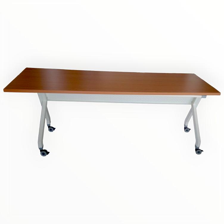 Foldable Training Table - 180x60cm, Cherry Finish (HB-GTF03-1860)