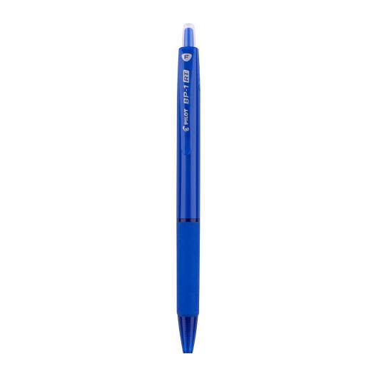 Pilot BP-1RT-F Ballpoint Pen - Light Blue & Black Ink, Retractable