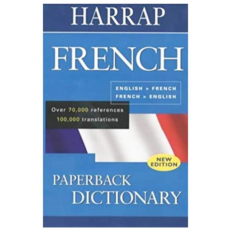 Harap French-English Paperback Dictionary