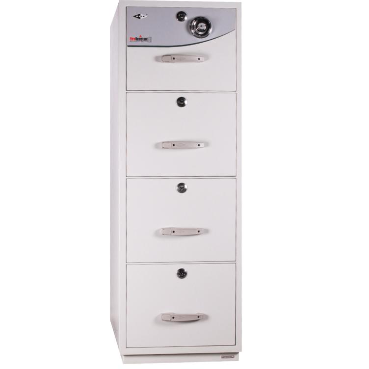 MOEM 4-Drawer Fireproof Filing Cabinet