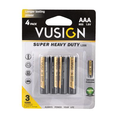 Deli Vusign AAA Battery 4-Pack