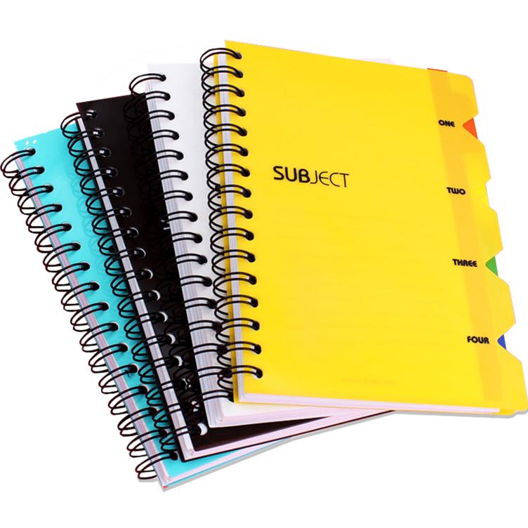 A4 Spiral Subject Notebook - 150 Sheets