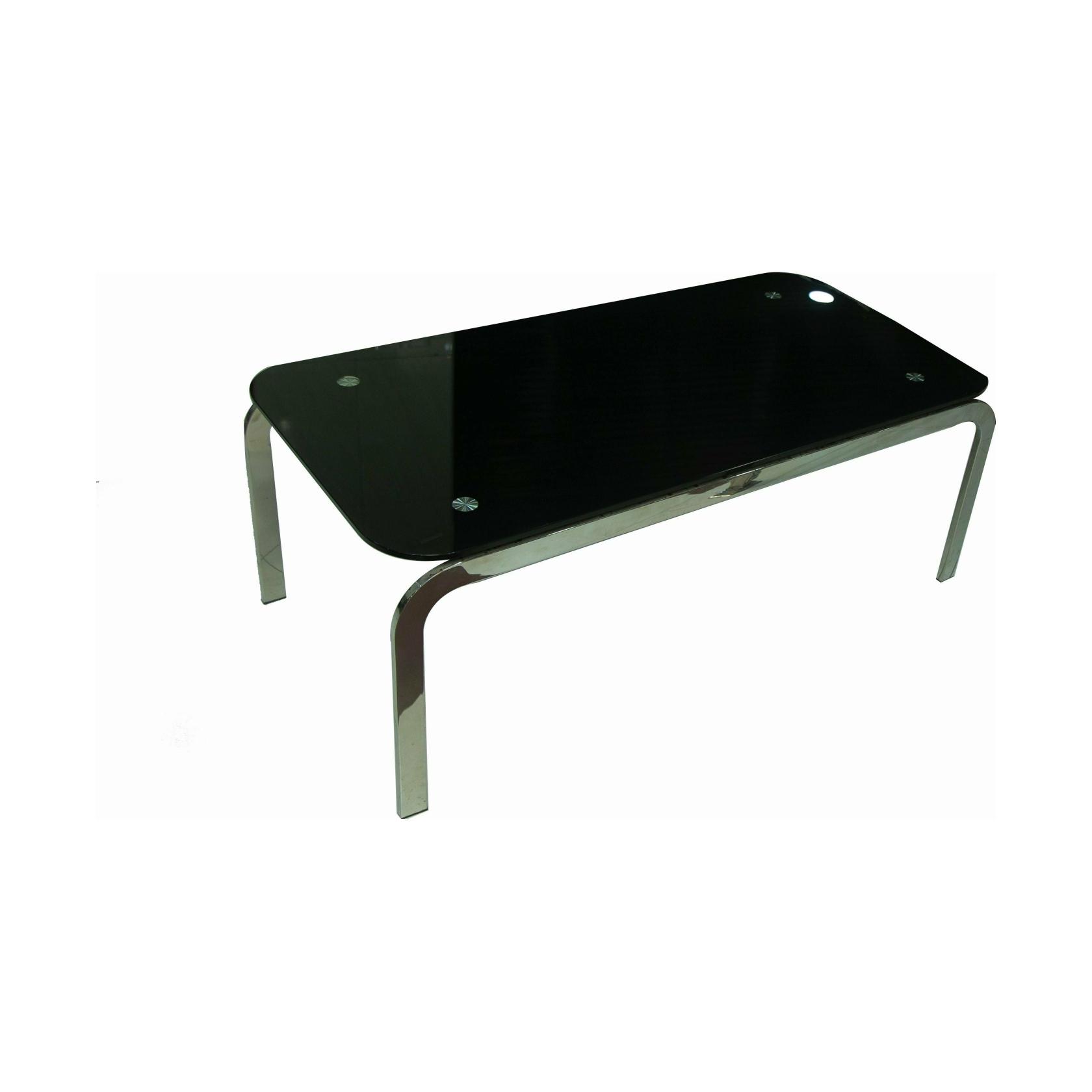 Glass Top Coffee Table CBLS-00101 - Modern Living Room Centerpiece