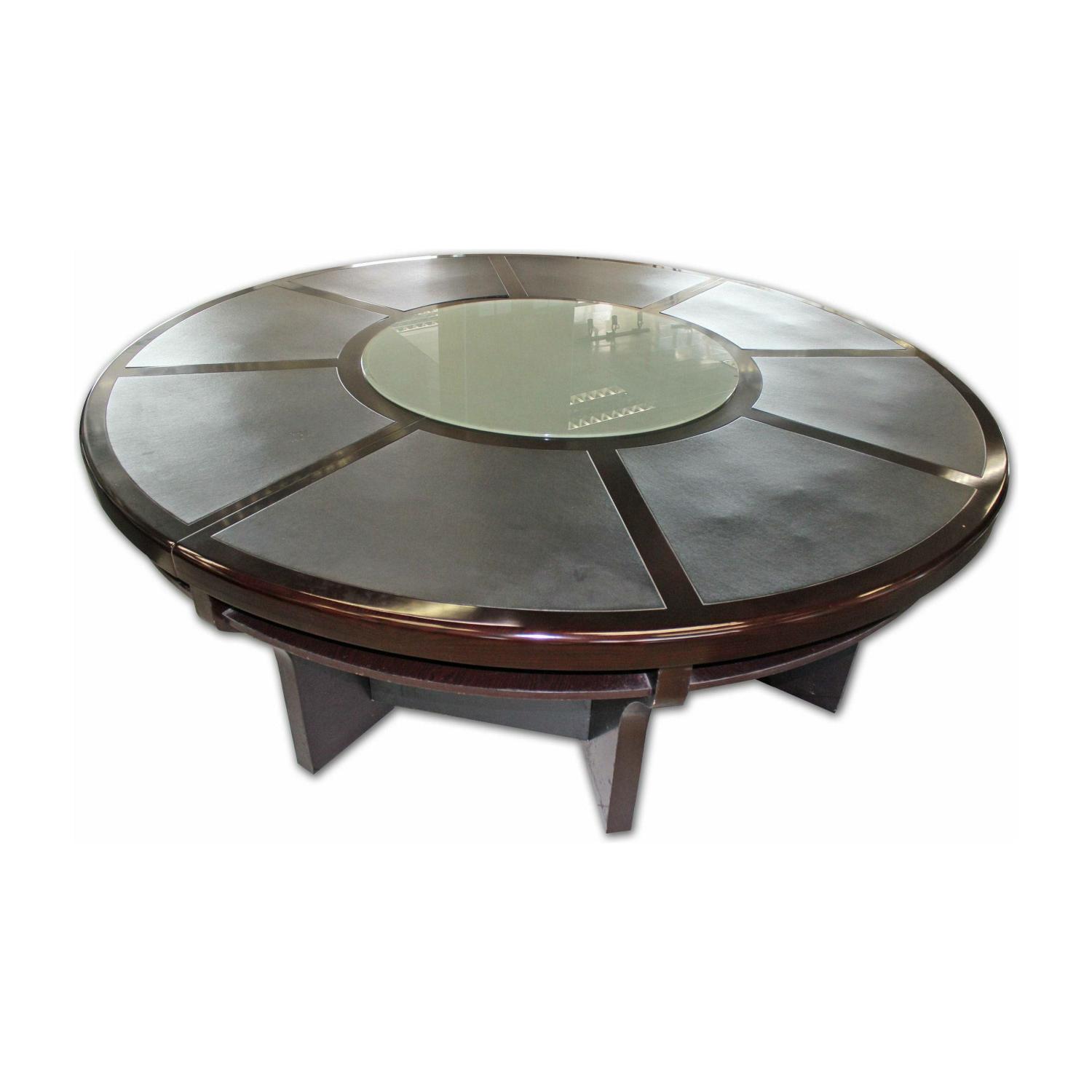 8-Seater Conference Table - Mahogany 240x240cm Boardroom Table