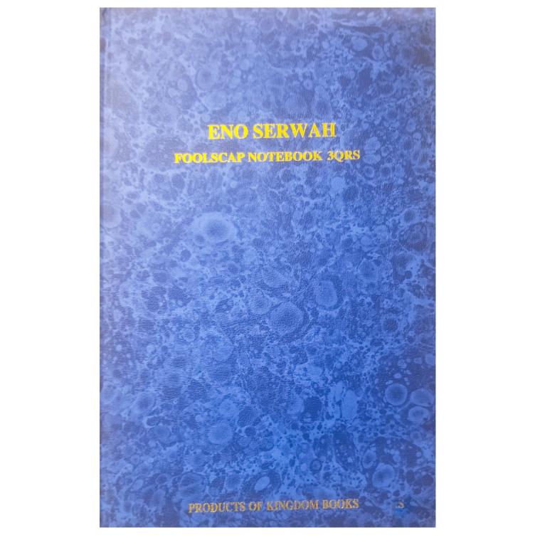 Eno Serwah Foolscap Notebook - 3QRS Format