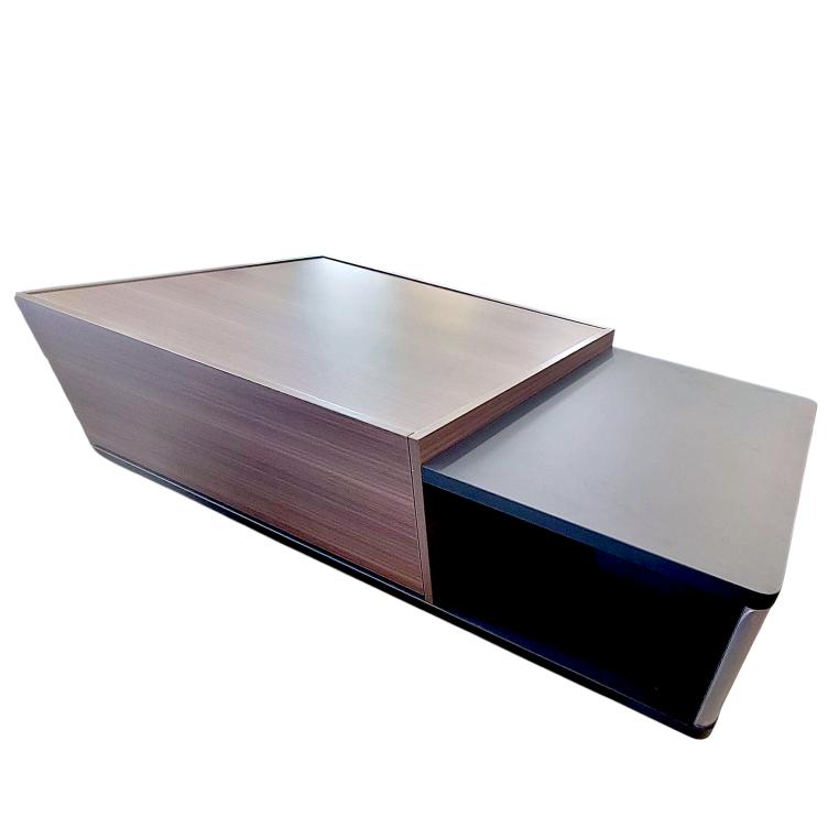 57THS101 Coffee Table - Royal Teak & Advanced Grey, 140x70x40cm