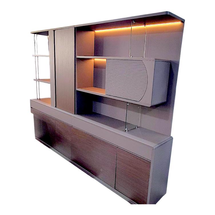 19BNK701 Bookcase - Tall Storage Unit, 280x40x200cm