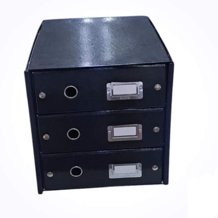 Stackable Plastic Storage Box with Lid for Home & Office