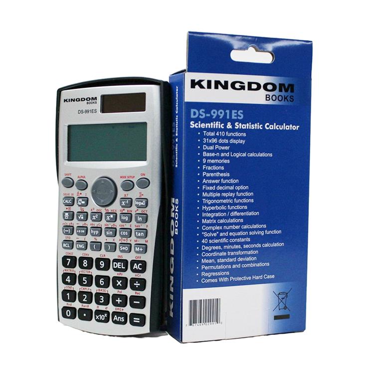 Kingdom DS-991ES Scientific Calculator - 272 Functions, LCD Display