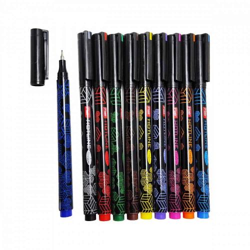 Hotline Fineliner Flair Assorted 10-Pack