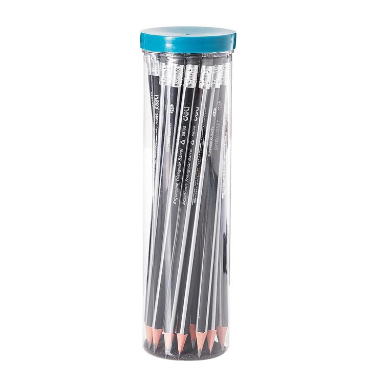 Deli 58105 Ergonomic Graphite Pencil - HB Grade, 30 Pieces