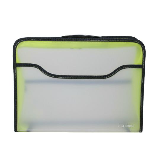 Deli A4 Document Zipper Bag for Paper Protection