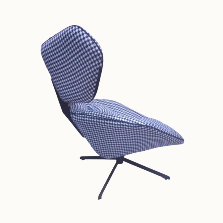 Leisure Fabric Recliner Sofa - Single Seater with Pillow (UJC-278)