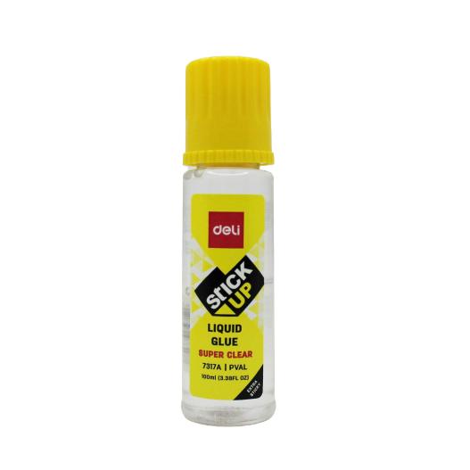Deli Washable School Glue 100ml for Kids & Crafts