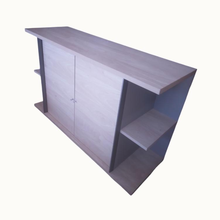 Modern Low Cabinet - 120x40x75cm Storage Unit (BA-A120407-19A)