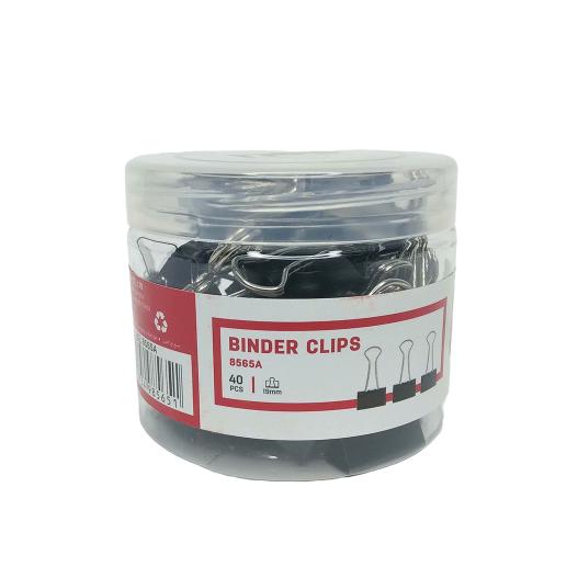 Deli Small 19mm Plastic Binder Clips for Everyday Use