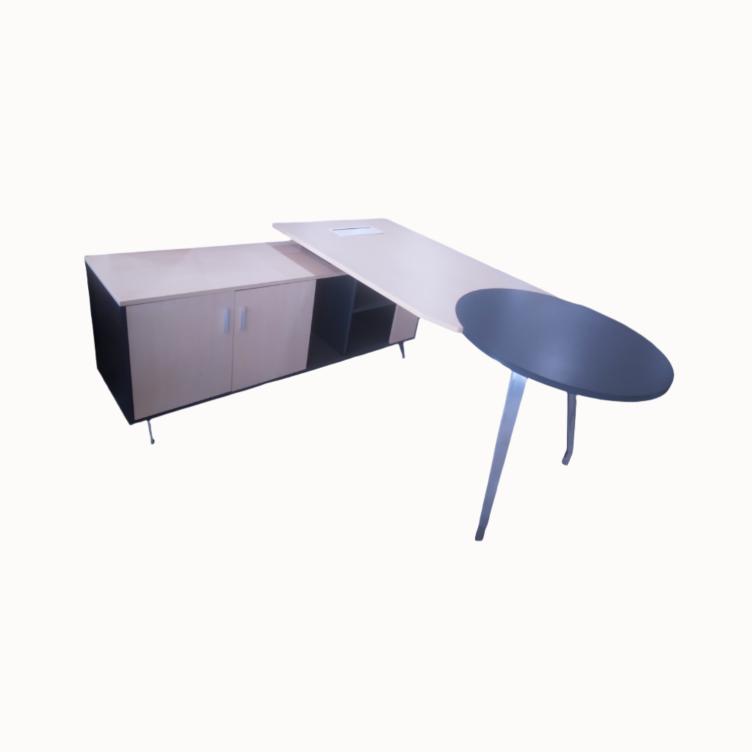 Maya Executive Office Desk - 180x80x75cm, Left Pedestal (CA-D1816)