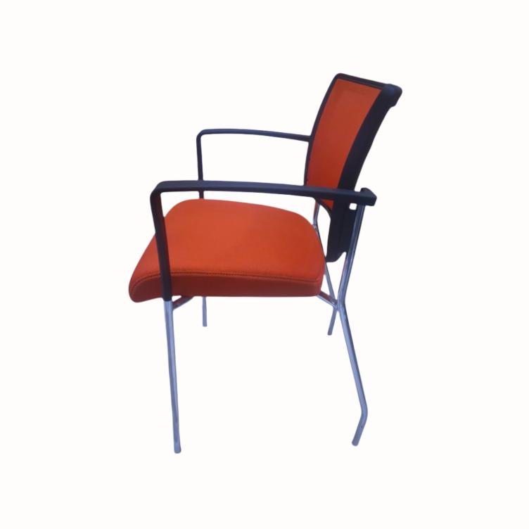 Mesh Visitor Chair - 5 Color Options, 4-Leg or Sled Base (CP18.SD)