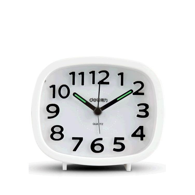 Deli Alarm Clock White