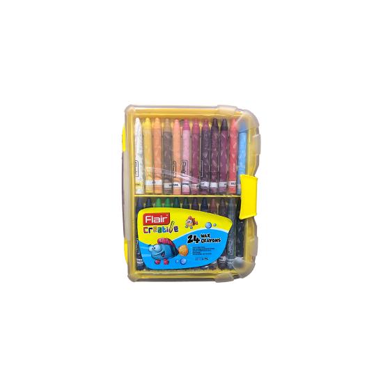 Flair Wax Crayon 24-Pack