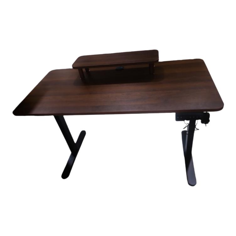 Electric Adjustable Standing Desk - 3 Parts, Coffee Color (GT-18+T01)