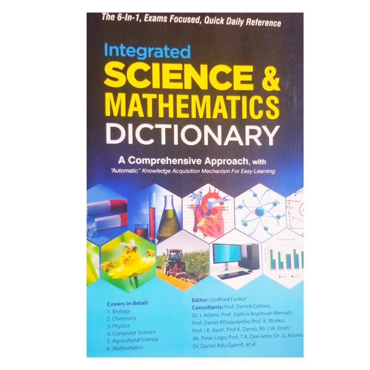 Integrated Science & Mathematics Dictionary - 6-in-1 Exam Focused Reference