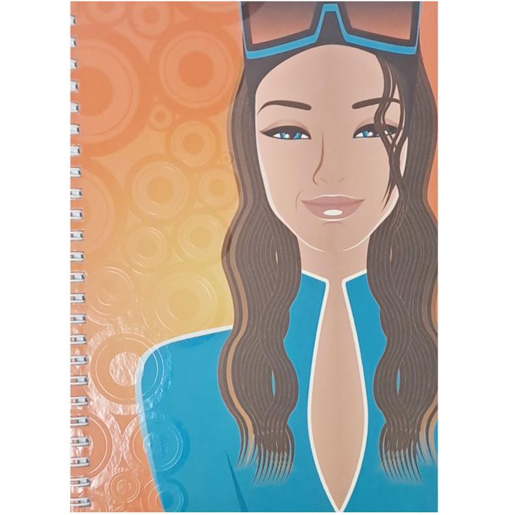 Girl Ultra Notebook - A5, 80 Pages