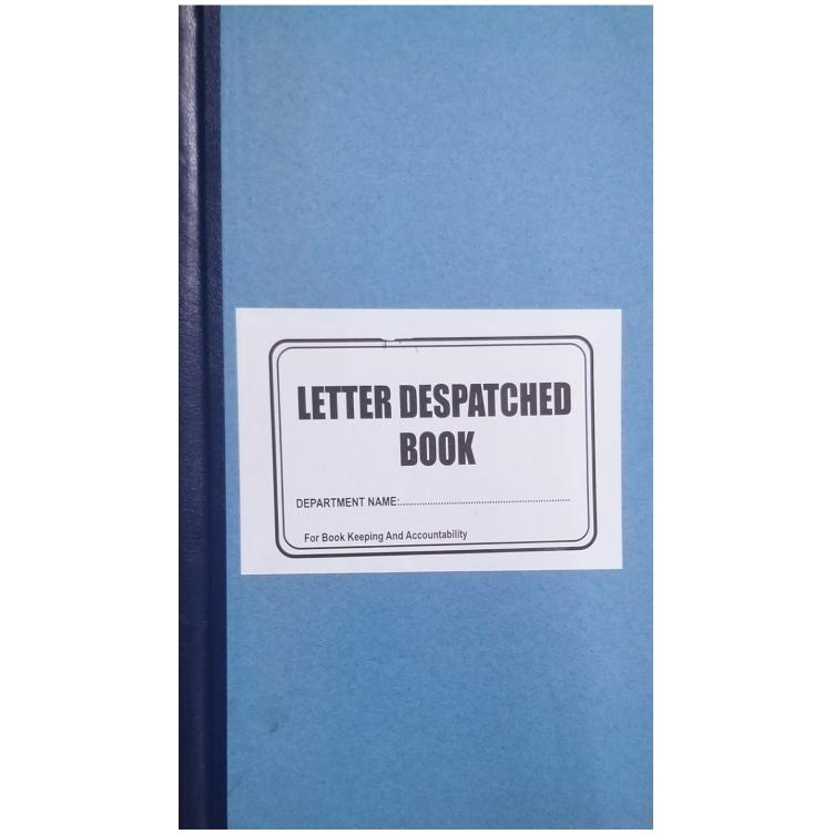 Letter Dispatched Book Local Hard Cover