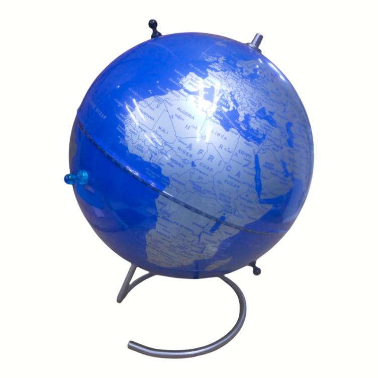 Illuminated World Globe for Desktop