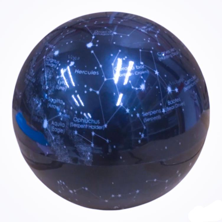 Magic Revolving Globe - Illuminated World Map