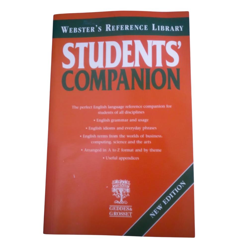 Webster's Reference Library Students' Companion - English Grammar and Usage Guide