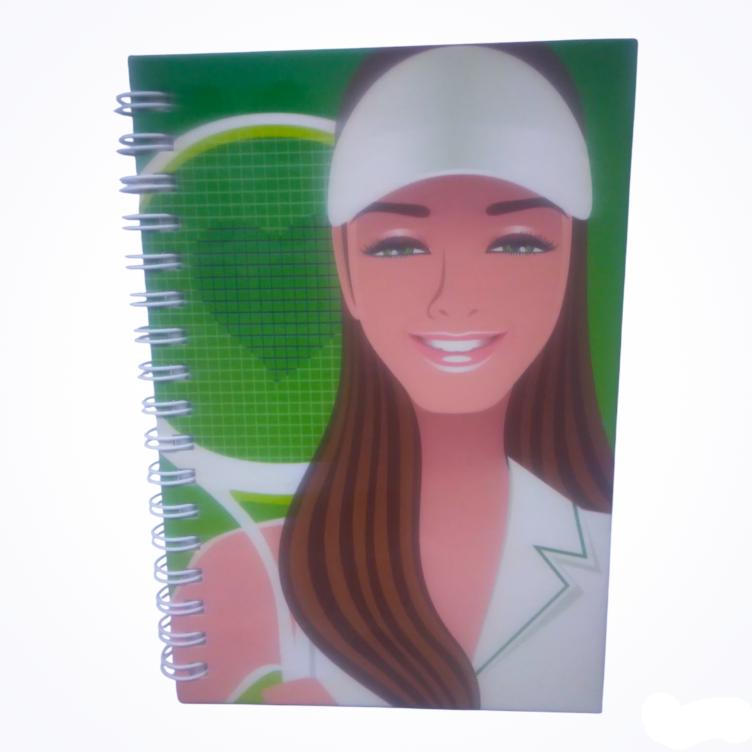 Girl Ultra A6 80-Leaf Notepad for Personal Notes & Journaling