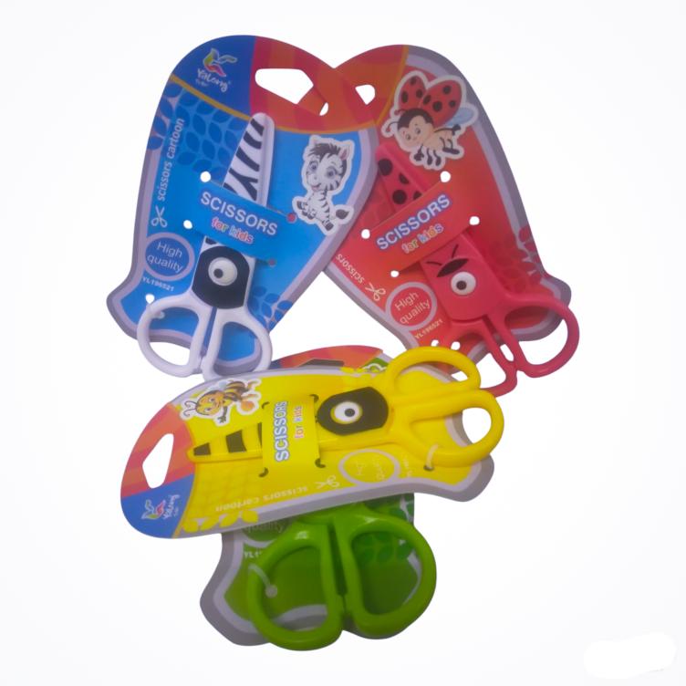 Yalong Cutie Safety Scissors for Kids with Blunt Tips