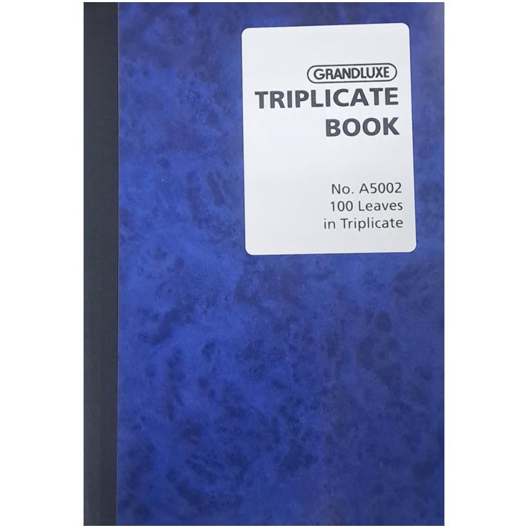 Triplicate Book (Code A5002)