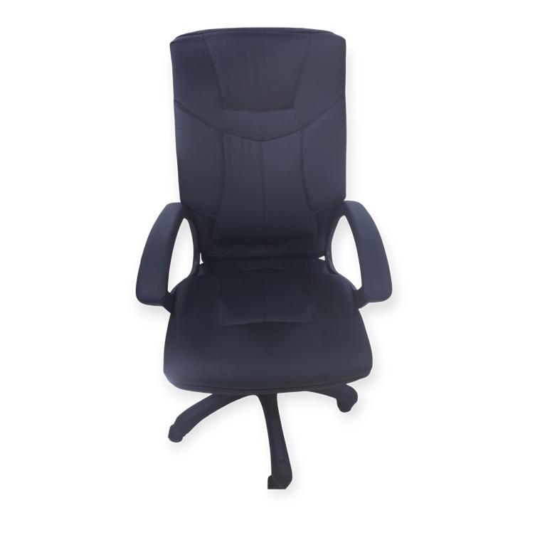 Executive Leather Swivel Chair - High-Back Managerial Chair