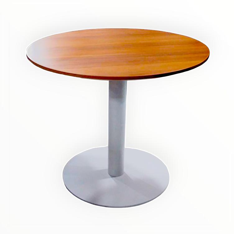 Round Coffee Table - Red Apple Finish