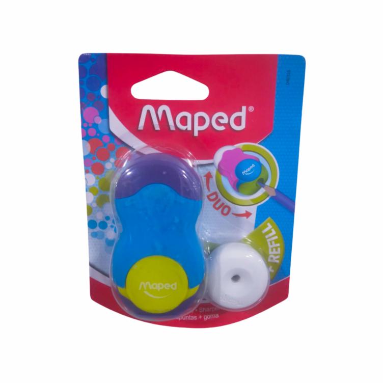 Maped Essentials Pencil Sharpener and Eraser Combo Pack