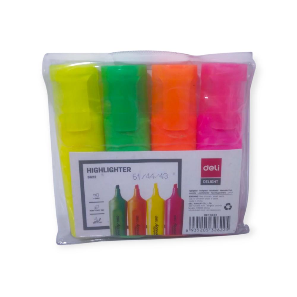 Deli Delight Retractable Highlighter with Pocket Clip