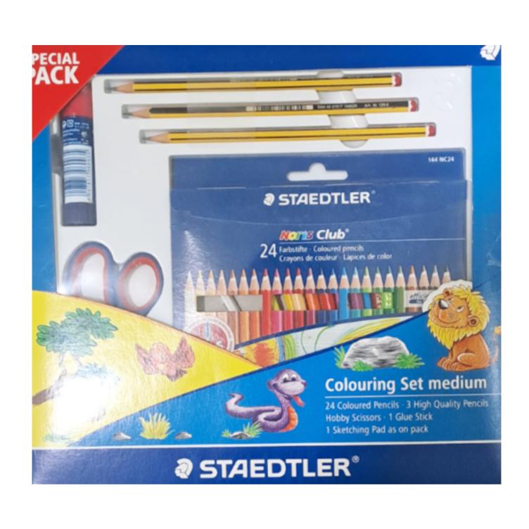 Staedtler 61TCPL3 Colouring Set - Comprehensive Art Supplies for Children