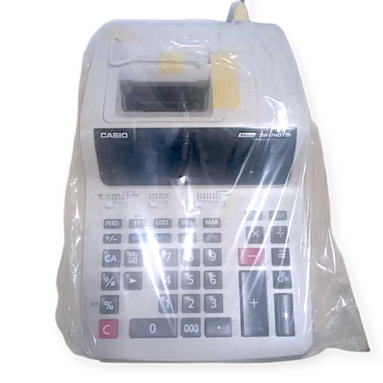 Casio Desktop Printing Calculator - Cost/Sell/Margin Calculation, Two-Color Ribbon