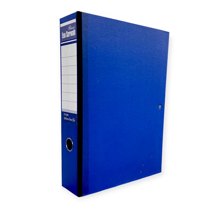 Eno Serwah 73730B Box File - A4 Document Storage, Durable Construction