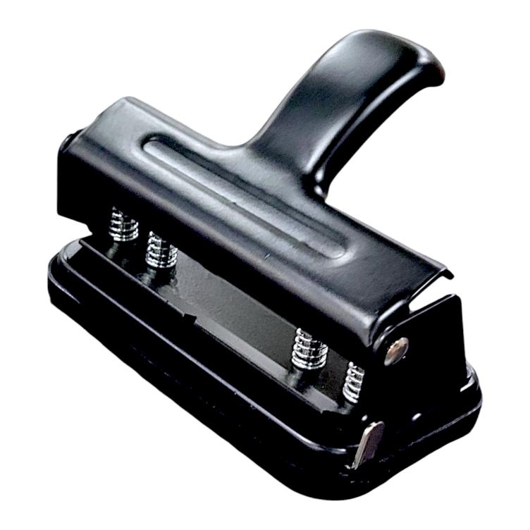 Lily 660 Metal 4-Hole Punch - Heavy-Duty Perforation, Desktop Efficiency