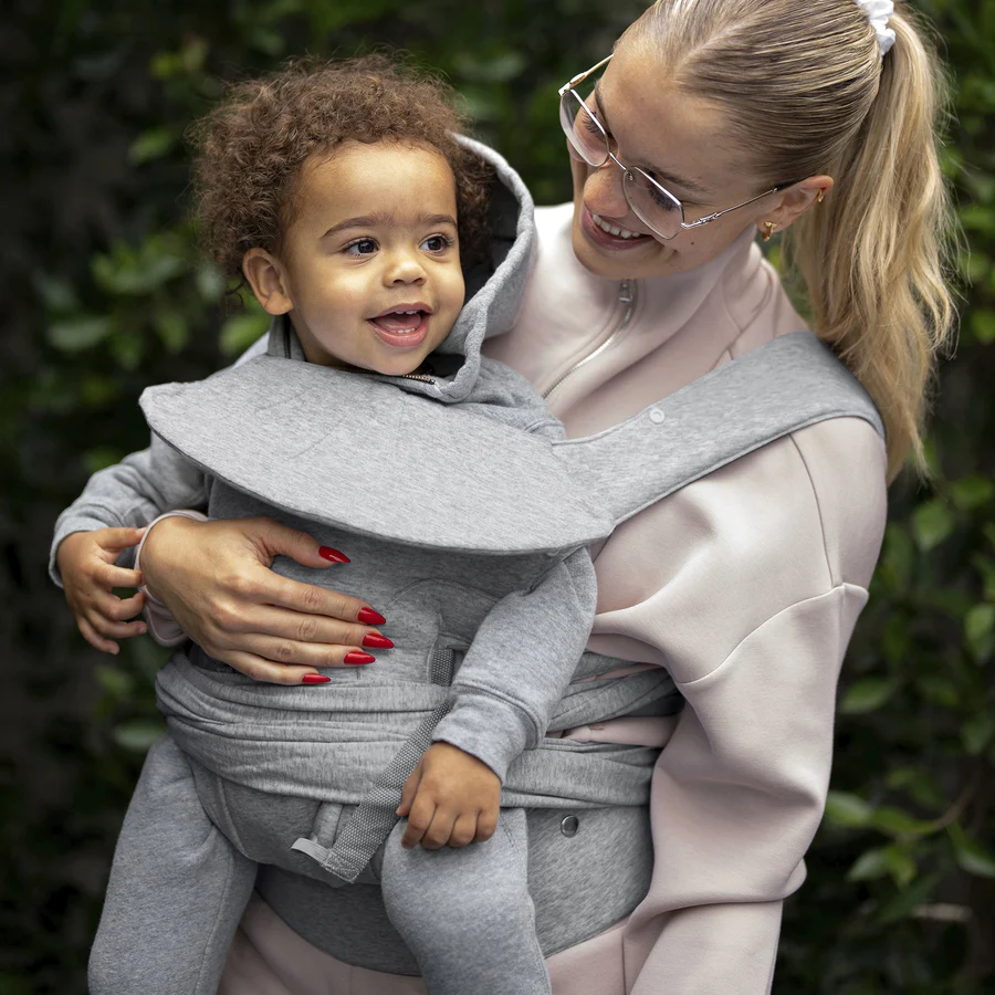 Boppy Comfy Hug Hybrid Newborn Baby Carrier – Soft Wrap & Structured Support