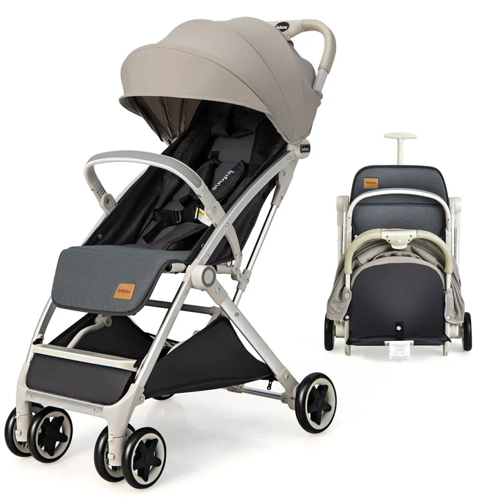INFANS Lightweight Baby Stroller for 0–36 Months – Compact, Travel-Friendly & Comfortable