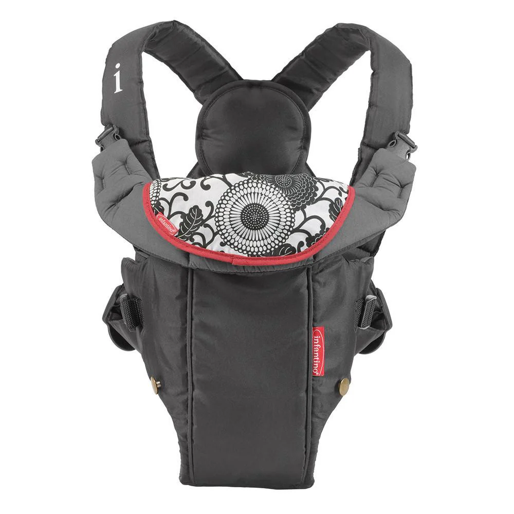 Infantino Swift Classic Baby Carrier – Lightweight 2-Position Carrier for Newborns to Toddlers (Ghana)