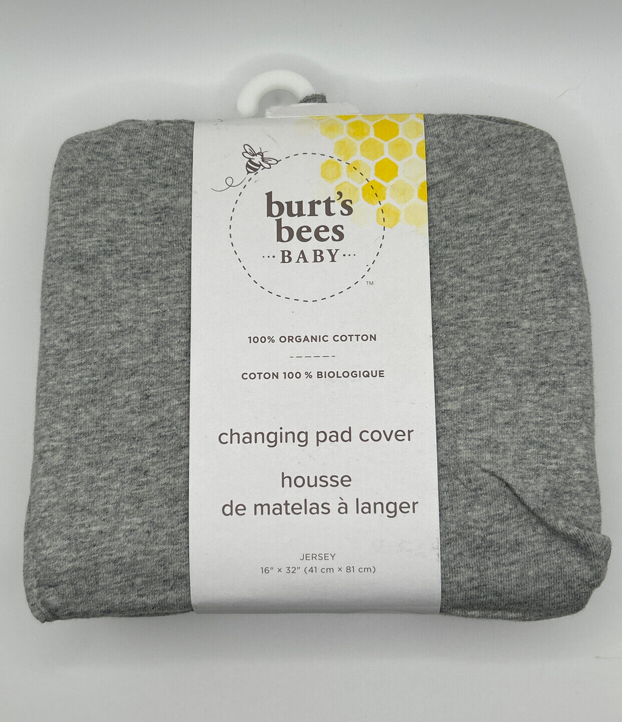 Burt’s Bees Baby Changing Pad Cover | Soft, Organic, and Easy-Care Nursery Essential