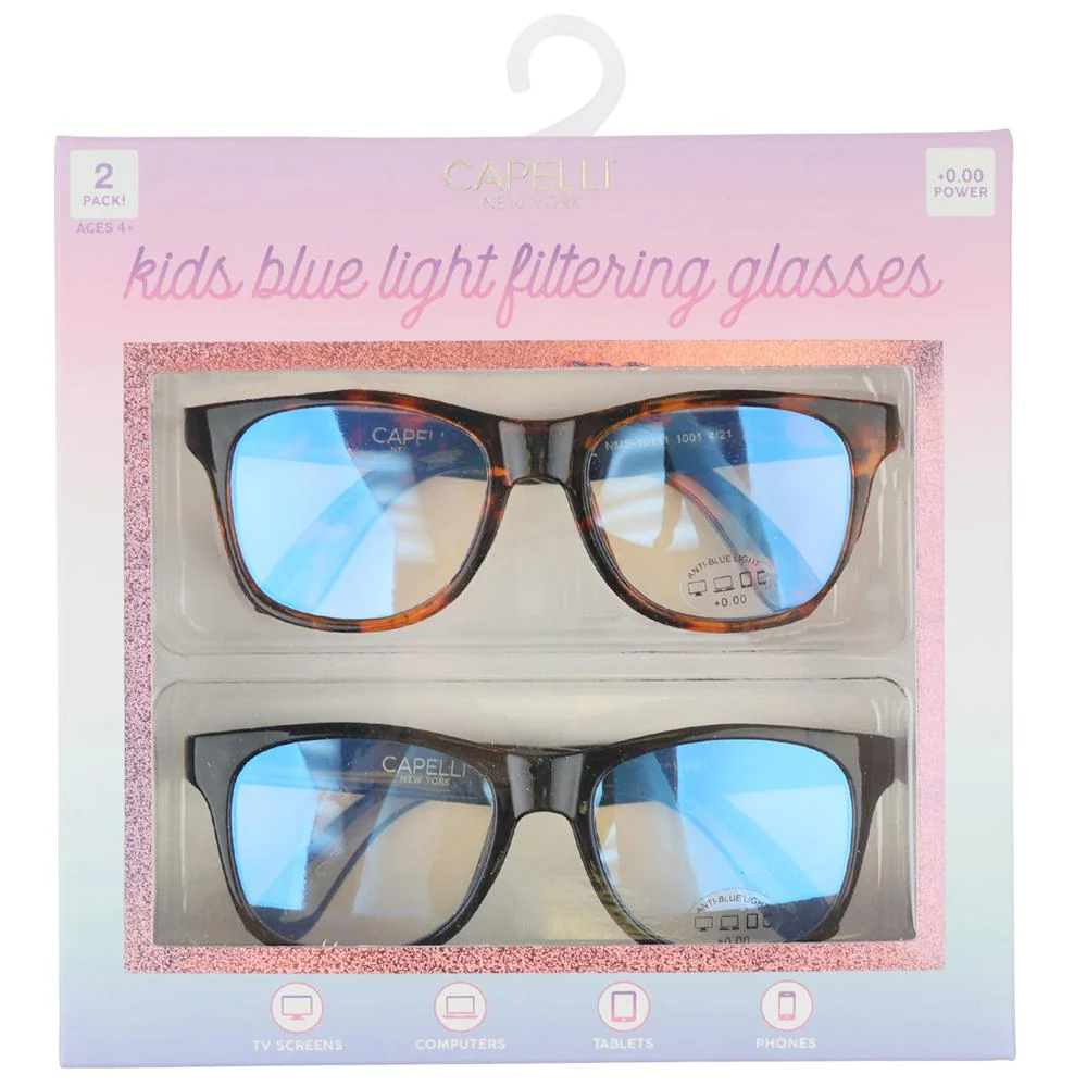 Capelli 2 Packs Mini Sunglasses | Stylish Sun Protection for Girls